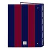 Binder - Safta - FC. BARCELONA - 4 Rings - 26.5 X 33 Cm - Unisex Children