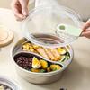 Large Capacity Stainless Steel Lunch Box 304 Stainless Steel Travel Food Tray Student Meal
