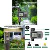 Temporizador de riego para jardín exterior con control automático de agua para jardín doméstico y agricultura
