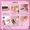 Saviland Nail Nail Tip 500pcs Glue Gel Nail Nail Glue Nail Set Kit, Kit, Kit, Tips, 4-in-1 Gel, Beginner's