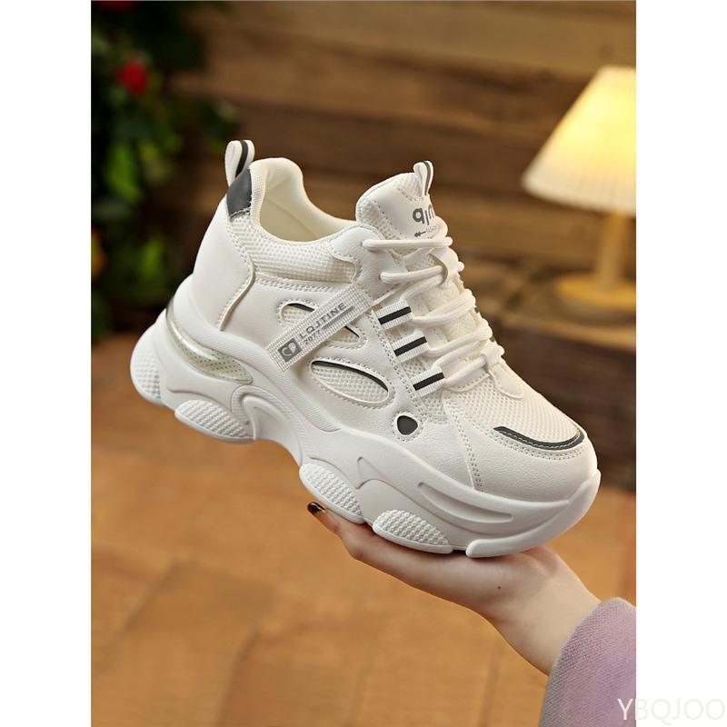 2026 New Spring Sports Shoes Casual Woman Comfortable Breathable Running Shoes Women Thick Bottom Ultra-light Sneakers