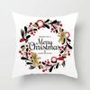 Christmas-Themed Pattern Throw Pillow Cover With Short Plush Print For Living Room Sofa Decoration Cushion Cover Pillow Covers