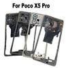For Xiaomi Poco X5 PRO Middle Frame LCD Screen Front Frame Housing Bezel Chassis Plate Replacement