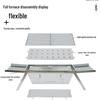 Portable Stainless Steel Folding Charcoal Grill for Indoor/Outdoor Camping