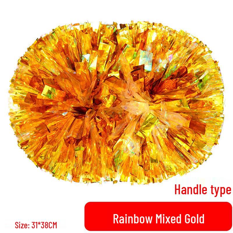 Handheld Cheerleading Pom Poms & Dance Performance Flowers