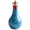 Weather Resistant Garden Art Resin Big Eyed Chicken Vase for Flowers, Cute Animal Planter, Small Flower Decorative Figurine Home Pot, Statue