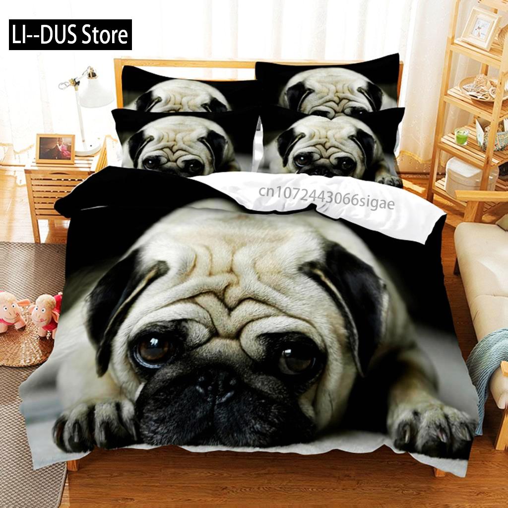 Comforter Puppy Bedding Set 3D Bedding Digital Printing Queen Size Bedding Set Fashion Design