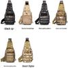Longpin Outdoor Tactical Camouflage Chest Crossbody Bag