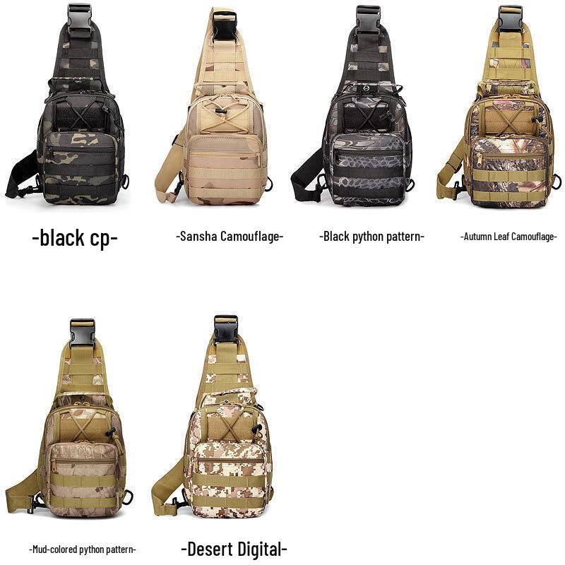 Longpin Outdoor Tactical Camouflage Chest Crossbody Bag