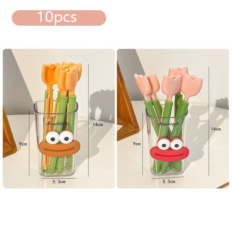 5 Bag Clips Portable Food Snack Bags Sealed Clips Food Preservation Organizer Sealed Clips Kitchen Storage Tools