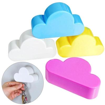 Magnetische Haken für Zuhause, Aufbewahrung, Haken, kreative Wolkenform, Magnete, Schlüssel, sicher, magnetische Haken, wandmontierte Schlüsselhalter-Werkzeuge