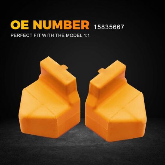 2Pc Front Suspension Stop Bump For Hummer H2 GMC Sierra Yukon XL 15835667 OXILAM