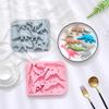 Moule en Silicone Dinosaure Dessin Animé Mignon Thème Dinosaure 3D DIY Fondant Gâteau Chocolat Moule Glaçon Gâteau Moule Accessoires de Cuisson