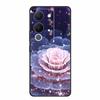 6.67" For Vivo V30 Lite Case Black Silicone Soft Phone Cases For Vivo V30 Lite Back Cover Case V 30 Lite Funda Coque Shell Capas