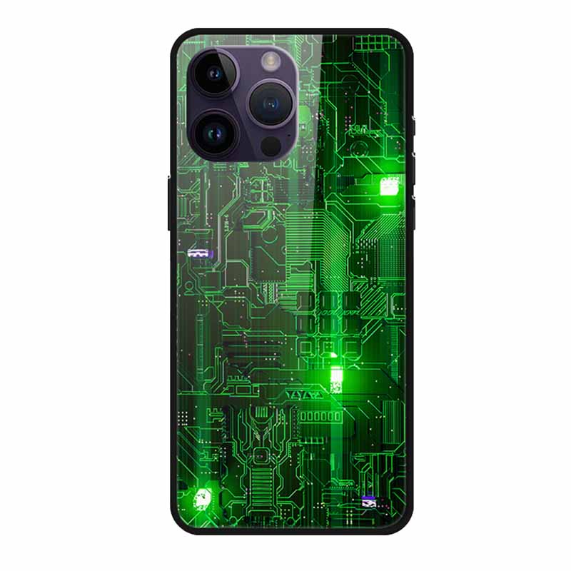 Glass Back Cover For iphone 16 Pro Max Phone Case Soft Bumper Hard Tempered Glass Case For iphone 15 Pro Max Case Funda Shell