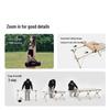 MOBIGARDEN Carbon Steel Roll-up Camping Table