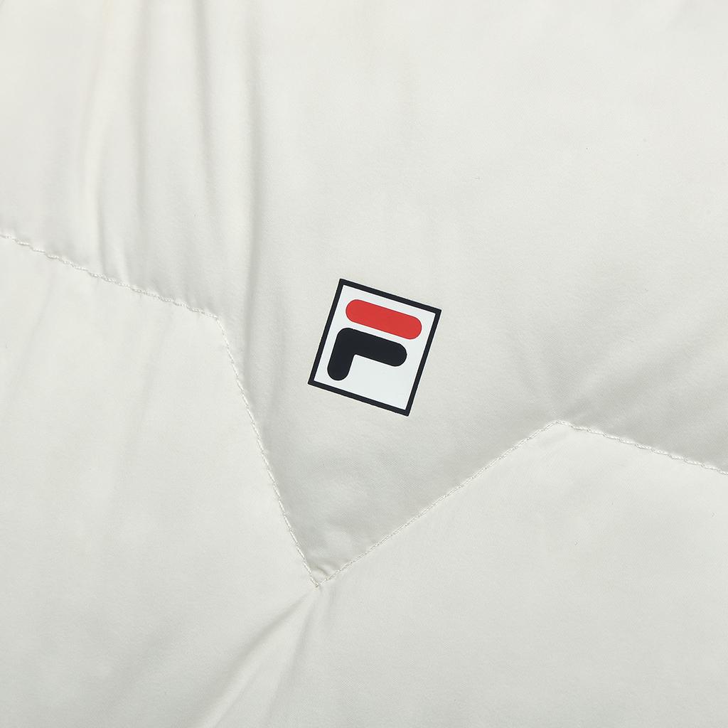 FILA Official 2023 Winter New Casual Simple Basic Fashion Hooded Jacket Men Outerwear Steam-White F11W341916F-IV