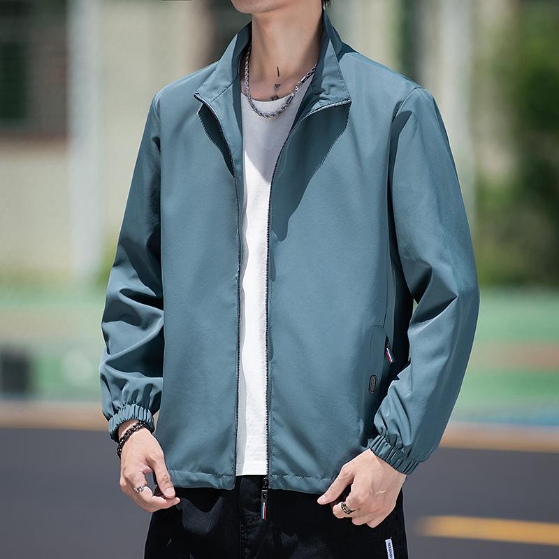Spring and Autumn Men's Top Casual Comfortable Versatile Trendy Handsome Jacket