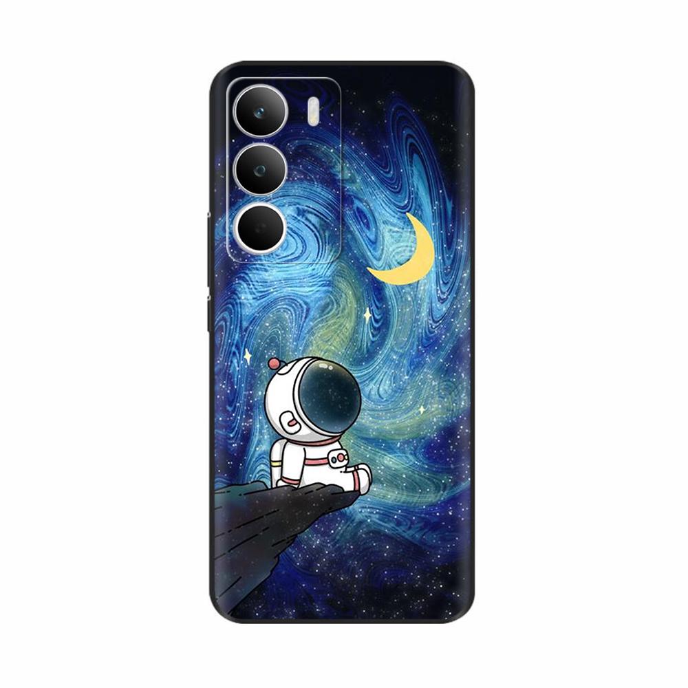 For Realme C71 Case RMX5303 Soft Silicone Cute Cartoon Butterfly Back Cover Fundas for RealmeC71 C 71 Protective Housing Coque