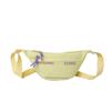 Blocked Color Simple Letter Printed Dumpling Shaped Children Bag Shoulder