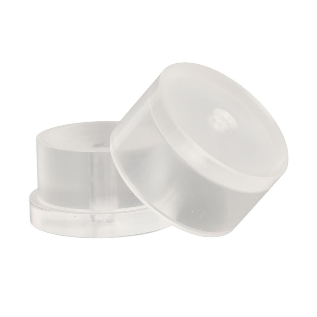 Watch Close Mainspring Barrel Resin Watch Cover Spring Press Box for Watch Repairing White