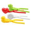 Children Snow Ball Clip 4Pcs Snowball Maker Clips Snow Toys Snow Ball Shapes Maker For Kids Winter Outdoor Snowball Fight Games