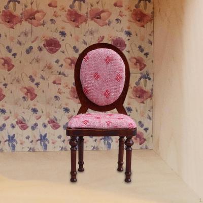 1/12 Dollhouse Chair Model Mini Realistic Collections,Miniature Furniture,High Back Model,for
