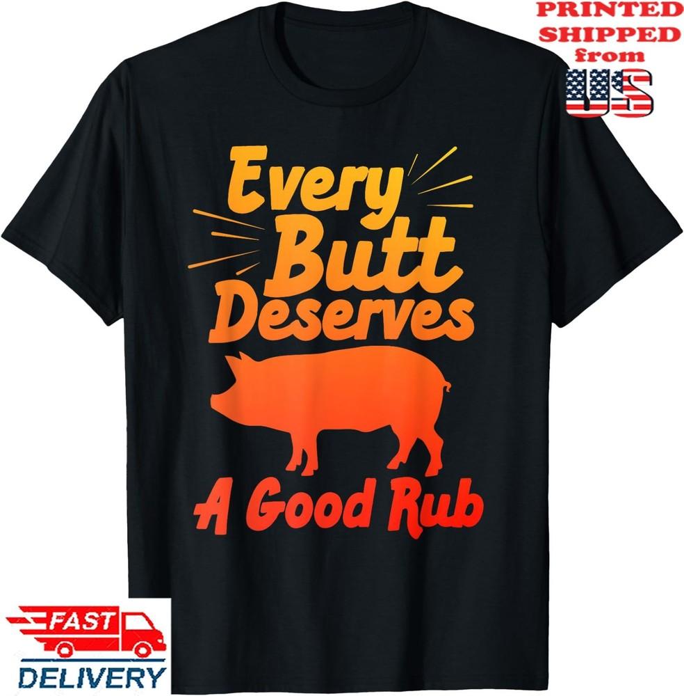 Funny BBQ Art Grilling Meat Smoking Barbecue T-Shirt, Unisex Tee Unisex T-Shirt M