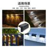 LED Warm White/ColdWhite/RGB Solar Deck Lights Solar Step Lamp Outdoor Waterproof for Stairs,Garden Pathway Fences