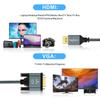 Twozoh HDMI zu VGA Kabel 5M Aluminiumlegierung Gehäuse Nylon Geflochten Vergoldet Unterstützung & 1080P/60HZ