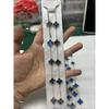 High-end Ten-flower Necklace Double-sided Four-leaf Clover Clavicle Chain Luxury High-end Women's Necklace