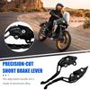 2Pcs Brake And Clutch Lever for Motorcycle Aluminum Alloy Brake Lever Easy Install CNC Machined Clutch Lever