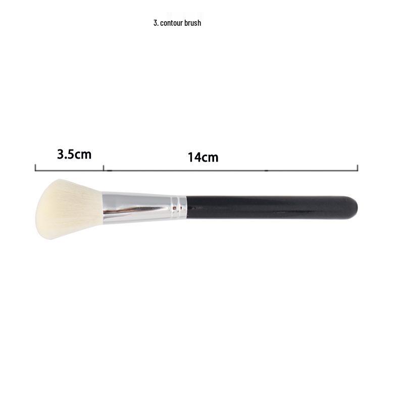 15-teiliges Make-up-Pinselset: Weiche Pinsel mit Puder- und Lidschattenpinseln für die Schönheit.