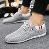 Men's Autumn Canvas Loafers - Versatile, Breathable, Soft Sole Casual Shoes with Korean Style Trend