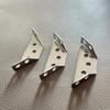 2/10/20/40/50pcs Thickened Stainless Steel Angle Code 90 Degrees Right Angle Fixed Bracket Furniture Connectors