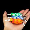 7pcs High Quality Silicone Frog Lure 6.5cm-14g Double Hooks Swimbait Soft Fishing Bait Fishing