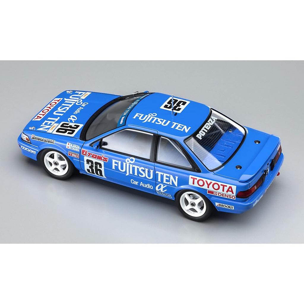 Hasegawa Fujitsu Ten Supra Turbo A70 1990JTC Plastic Model Kit 20553 1/24 TOM'S