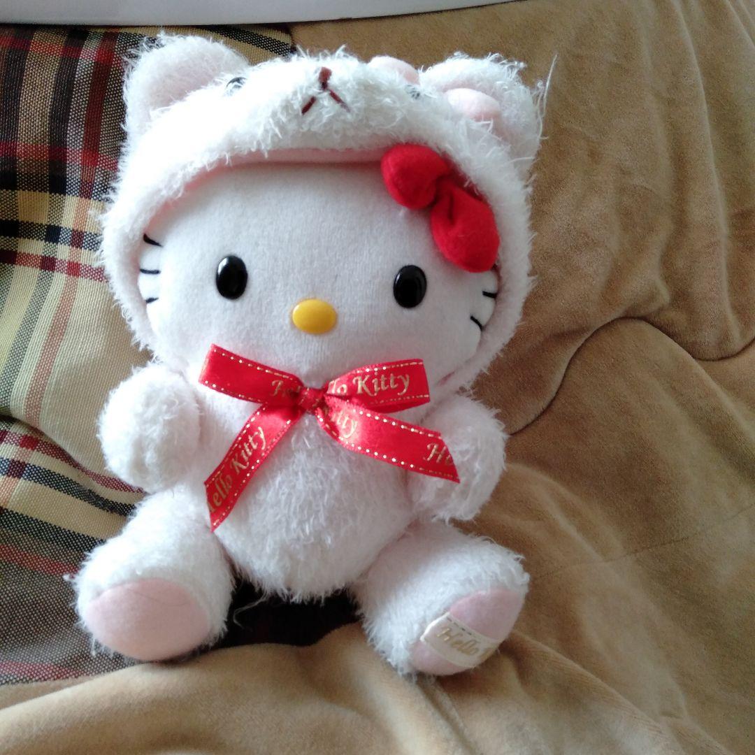 

[USED] Hello Kitty Teddy Bear Kigurumi Plush Toy