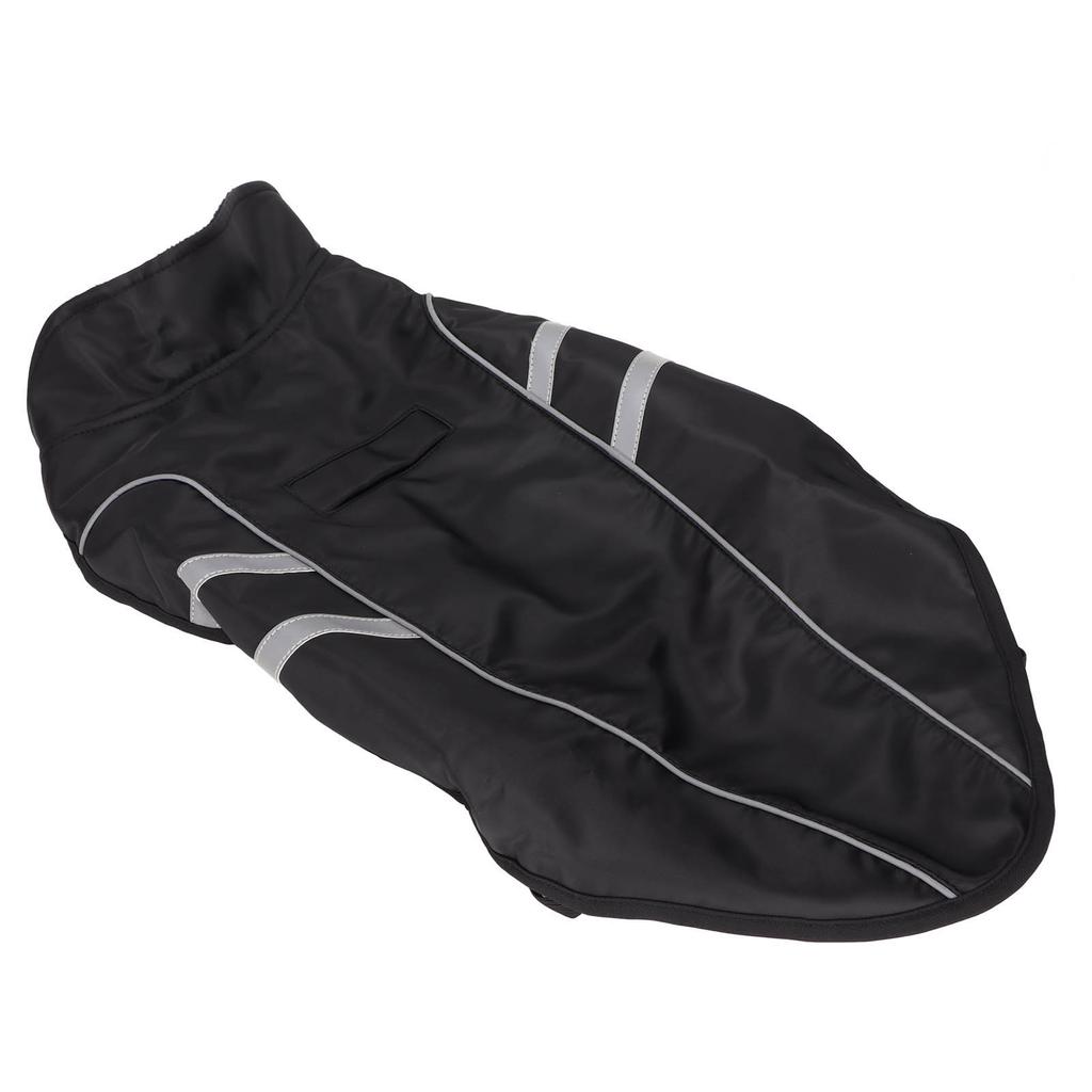 Hunde Regenjacke Leicht Verstellbar Wasserdicht Haustier Poncho mit Reflektorstreifen für Haustiere Hunde S