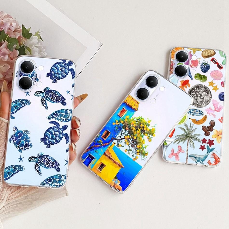For Vivo Y05 Y11d 2026 New Simple Style Phone Case For Vivo Y11D Y05 4G Transparent TPU Soft Silicone Cases