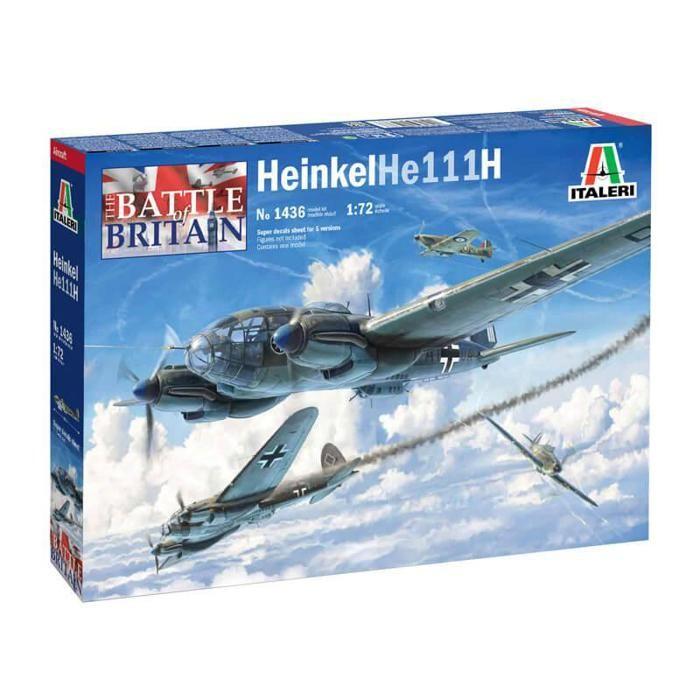 Maquette avion : Heinkel He111H Bataille d'Angleterre