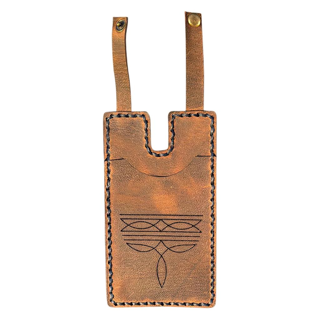 Western Boot Wallet With Strap, Fashion Leather Wallet,Slim Cowboy Billfold For Men Women