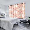 2Pcs Cute Rabbit Window Curtains Bedroom Living Room Thermal Insulation Blackout Drapes Home Decor Washable Polyester Material