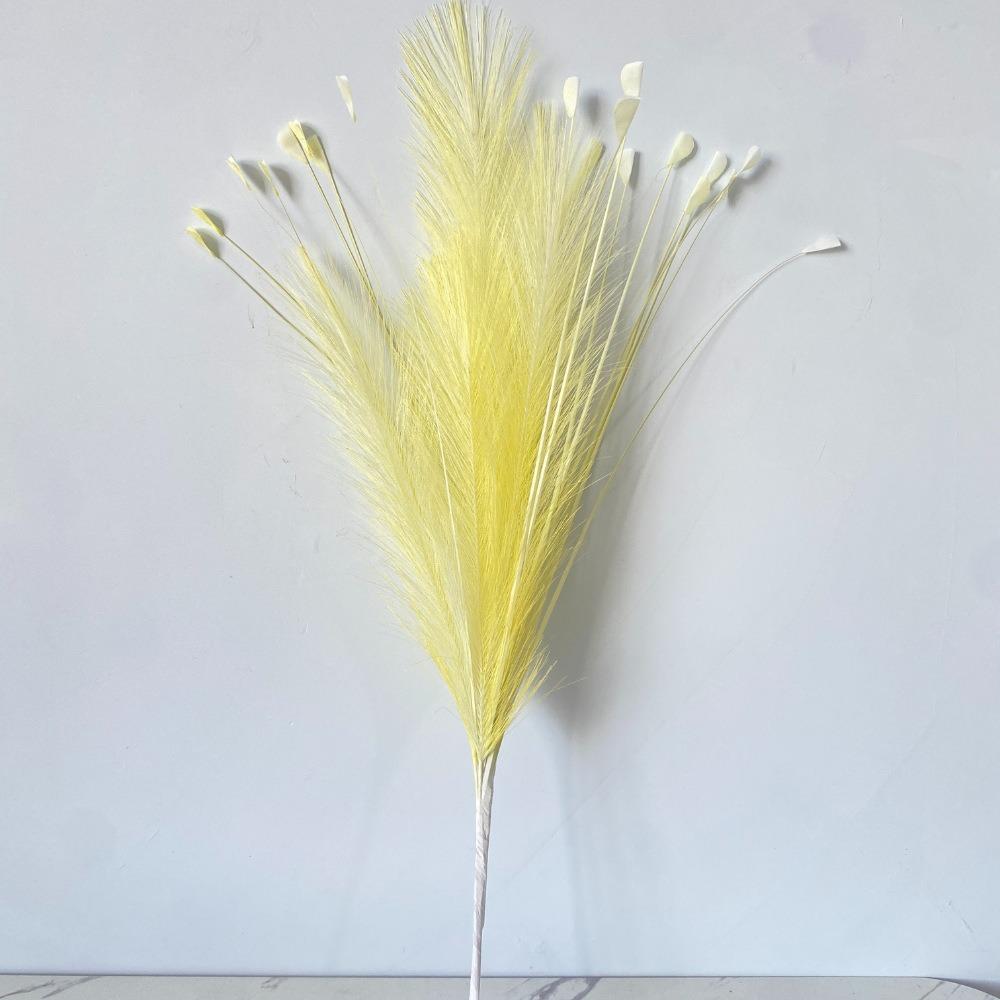 New Solid Color Colorful Peacock Grass Floral Decor Wedding Decorations Simulated Reed Grass Artificial Bouquet Office