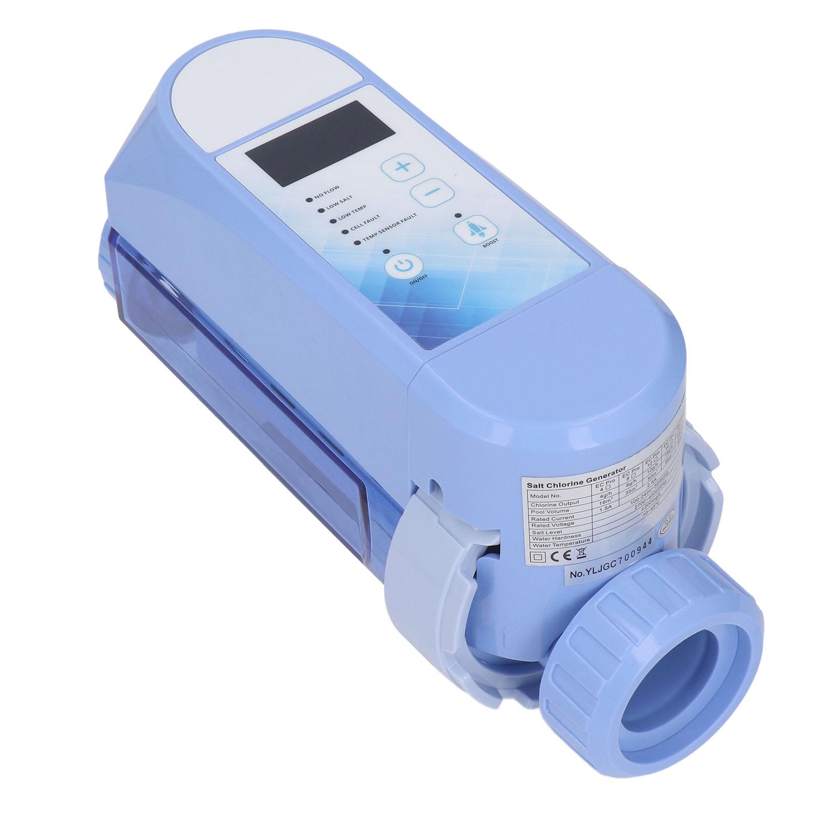 Pool Chlorinator System Automatic Self Adapting     Pool Chlorine Generator for Swimming Pool