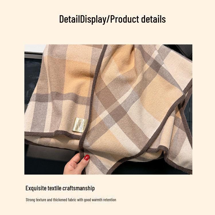 100% Wool Knitted Triangle Shawl & Scarf for Women - Multi-styled for Neck & Waist