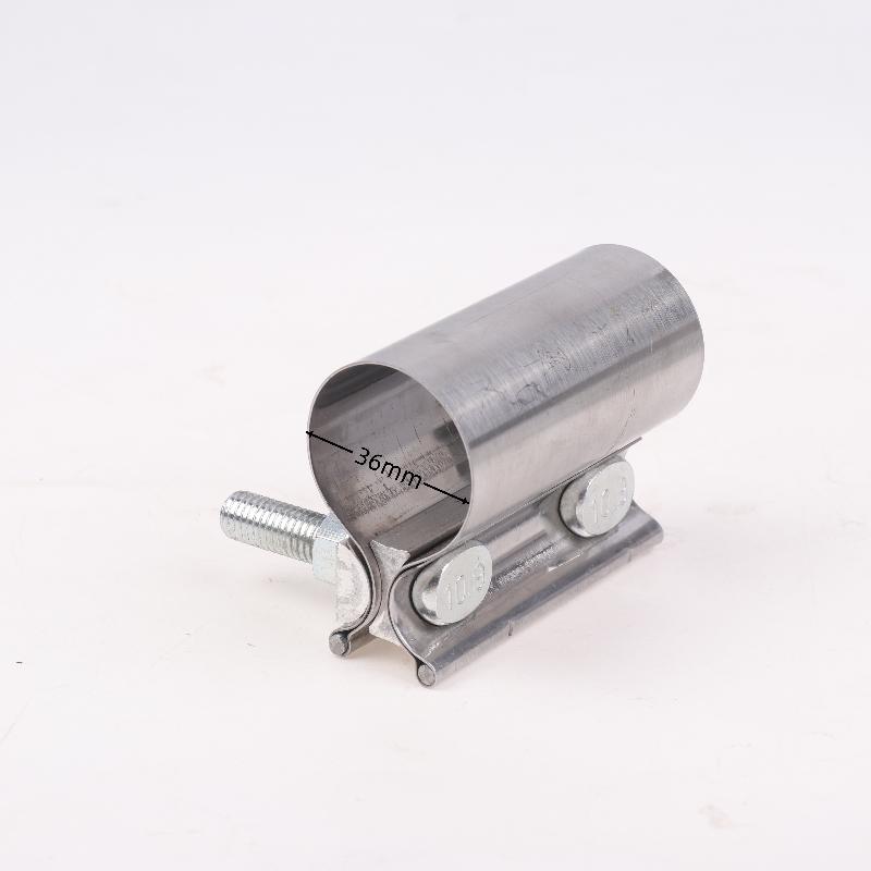 

{Summer2} 1Pcs Resilient Steel Pipe Clamp, 40/45/50/53/55/57/60/63mm, Stainless Universal Exhaust Pipe Connection Hoop for Cars
