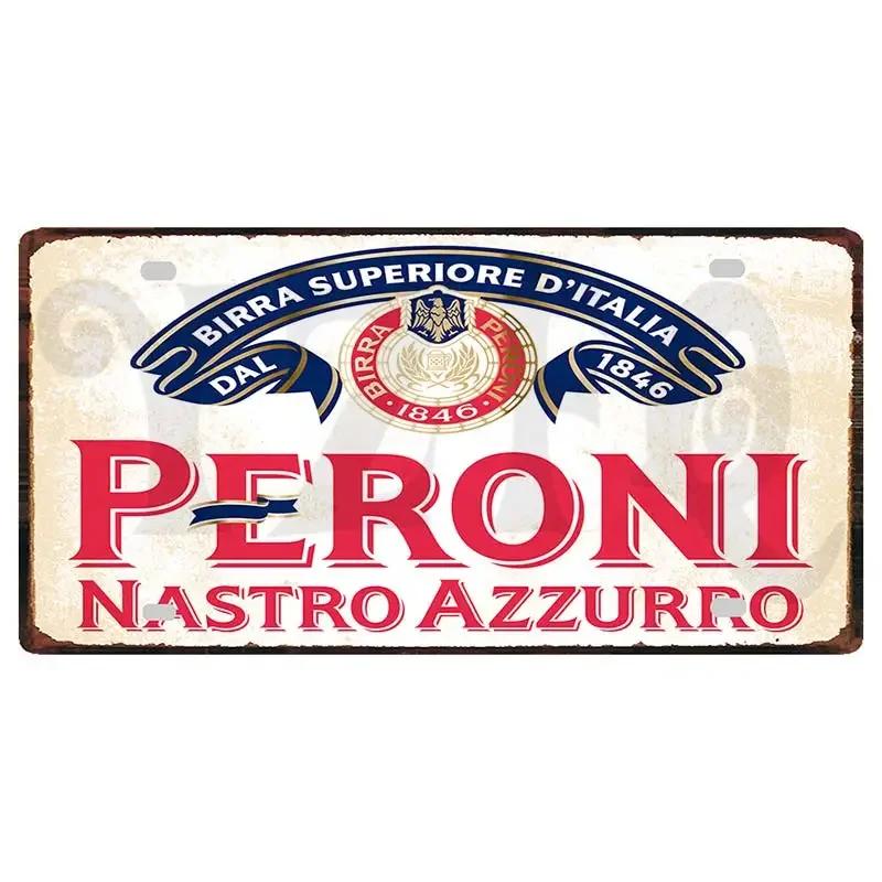 Belgian Beer Metal Sign 6x12 Inch Duvel Corona Jupiler Zot Plate For Wall Home Restaurant Craft Decor 30X15CM DC-1636A