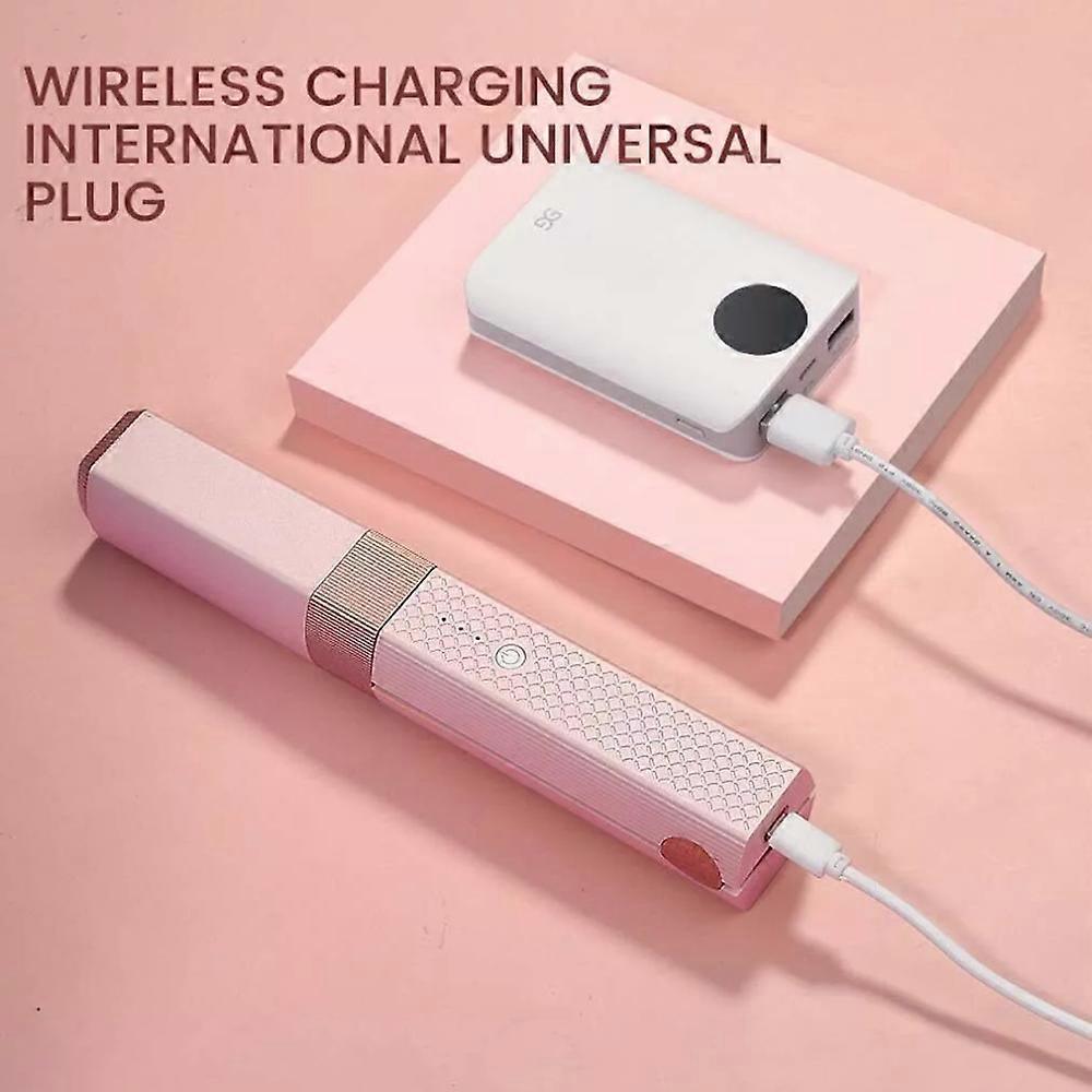 Masterscape - Portable Straightener, Mini Cordless Hair Straightener Brush