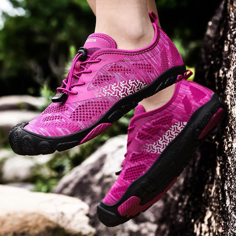 Outdoor Couple Baotou Platform Men'S Wading Rafting Shoes Men'S And Women'S Amphibious Quick-Drying Breathable Beach Shoes